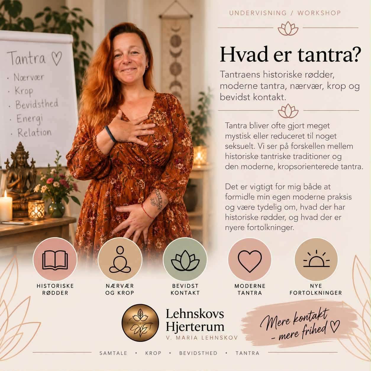 Hvad er tantra? – undervisning ved Maria Lehnskov